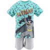Tyrkysovo-šedé chlapecké letní pyžamo DC Batman