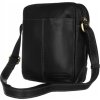 Peterson Černá kožená taška přes rameno (Velikost ONE SIZE)