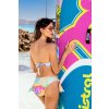Barevné dámské push-up bikiny Aruba