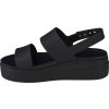 Černé sandály Crocs Brooklyn Low Wedge (Velikost 37)