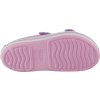 Světle růžové dívčí sandály Crocs Crocband Cruiser Sandal K