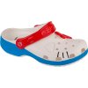 Bílé dívčí nazouváky Crocs Classic Hello Kitty Iam Kids Clog