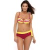 Červeno-žluté bikiny push-up Adele Ribes-Tweety