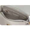 Rovicky Šedá crossbody kabelka se zlatými detaily