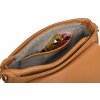 Rovicky Hnědá crossbody kabelka se zlatými detaily