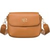 Rovicky Hnědá crossbody kabelka se zlatými detaily