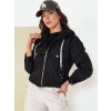 Černá přechodová jarní bunda FERTI