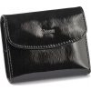 Peterson Černé elegantní lesklé pouzdro na doklady