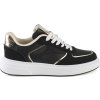 Černé sneakersy se zlatými detaily (Velikost 36)