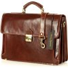 MARCO MAZZINI aktovka ROBERTO - classic hnědá