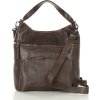 MARCO MAZZINI čokoládově hnědá crossbody kabelka