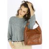 MARCO MAZZINI camel crossbody kabelka
