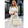 Peterson Béžová stylová shopper kabelka