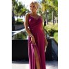 Elegantní fuchsiové maxi šaty DANIELE