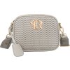 Rovicky Šedá crossbody kabelka s děrovaným vzorem