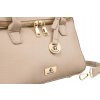 Rovicky Béžová crossbody taška se zlatými detaily