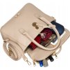 Rovicky Béžová crossbody taška se zlatými detaily