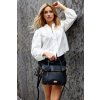 Rovicky Černá crossbody taška se zlatými detaily (Velikost ONE SIZE)