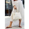 Rovicky Béžová elegantní shopper kabelka