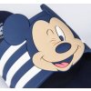 Námořnicky modré chlapecké nazouváky Mickey Mouse s pruhy