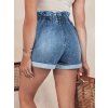 Džínové kraťasy se šňůrkami v pase EASY BREEZE