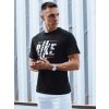 Černé pánské tričko s potiskem BIKE