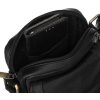 Peterson Černá kožená taška přes rameno