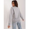 Světle šedá mikina ENJOY