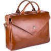 Elegantní hnědá dámská taška na notebook (Velikost ONE SIZE)