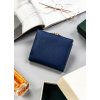 Milano Design Modrá malá peněženka na háček T029 (Velikost ONE SIZE)