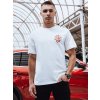 Bílé pánské tričko s potiskem