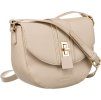Peterson Béžová crossbody kabelka ve tvaru podkovy