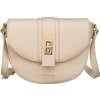 Peterson Béžová crossbody kabelka ve tvaru podkovy