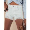 Bílé džínové kraťasy POPGLAM