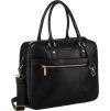 Peterson Černá business taška z imitace zvířecí kůže (Velikost ONE SIZE)