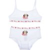 Bílý set spodního prádla Minnie Mouse