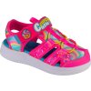 Růžové dívčí sandály Skechers Jumpsters Sandal - Sprinkle Wonder