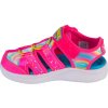Růžové dívčí sandály Skechers Jumpsters Sandal - Sprinkle Wonder