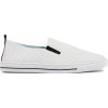 Bílé slip-on tenisky dámské