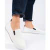Bílé slip-on tenisky dámské