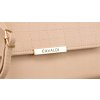 4U Cavaldi Béžová prošívaná velká peněženka s odnímatelným popruhem M749 (Velikost ONE SIZE)