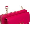 4U Cavaldi Tmavě růžová velká peněženka s odnímatelným popruhem M745