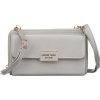 4U Cavaldi Šedá velká peněženka s odnímatelným popruhem M743
