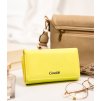 4U Cavaldi Žlutá středně velká dámská peněženka M759