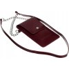 4U Cavaldi Bordová mini peněženka přes rameno M765