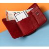 Lorenti Červená malá lakovaná peněženka S277