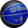 Černo-modrý basketbalový míč Wilson NBA Team City Edition Dallas Mavericks Out Ball