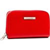 4U Cavaldi Červená koženková peněženka M765