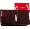 Lorenti vínová velká peněženka se zirkony S313