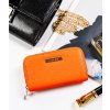 4U Cavaldi oranžová peněženka s texturou M780